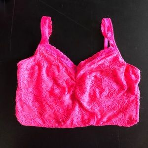 Gilly Hicks Lace Crop Bralette- Size L